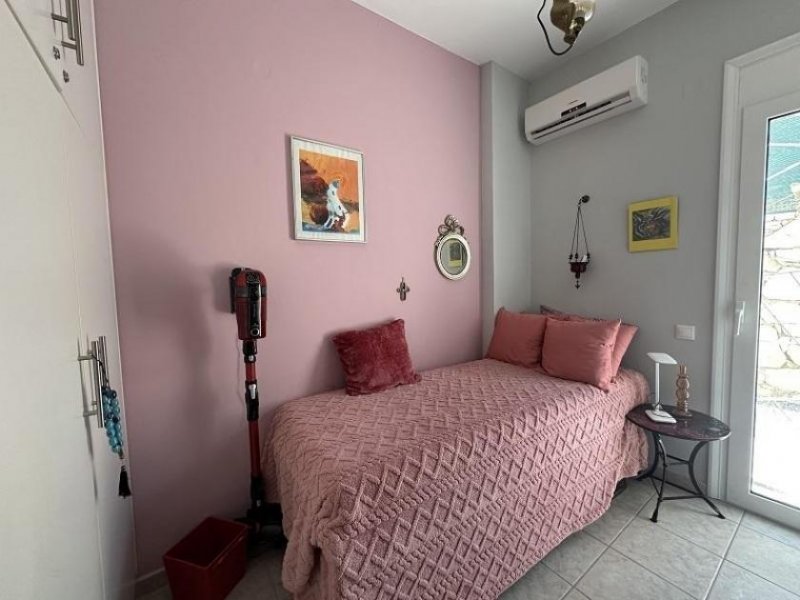 Ag. Triada bei Rethymno Kreta, Agia Triada: Charmantes Apartment mit Gemeinschaftspool und Meerblick zu verkaufen Wohnung kaufen